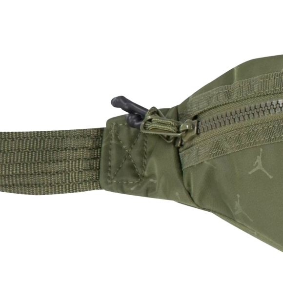 Nike Jordan Sling Bag Hip Pack Military Green New with Tags Metal Jordan‼️✅️ - Picture 4 of 6